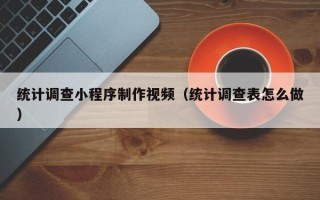 建湖统计调查小程序制作视频（统计调查表怎么做）