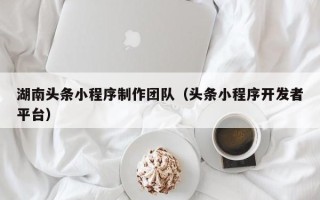 建湖湖南头条小程序制作团队（头条小程序开发者平台）